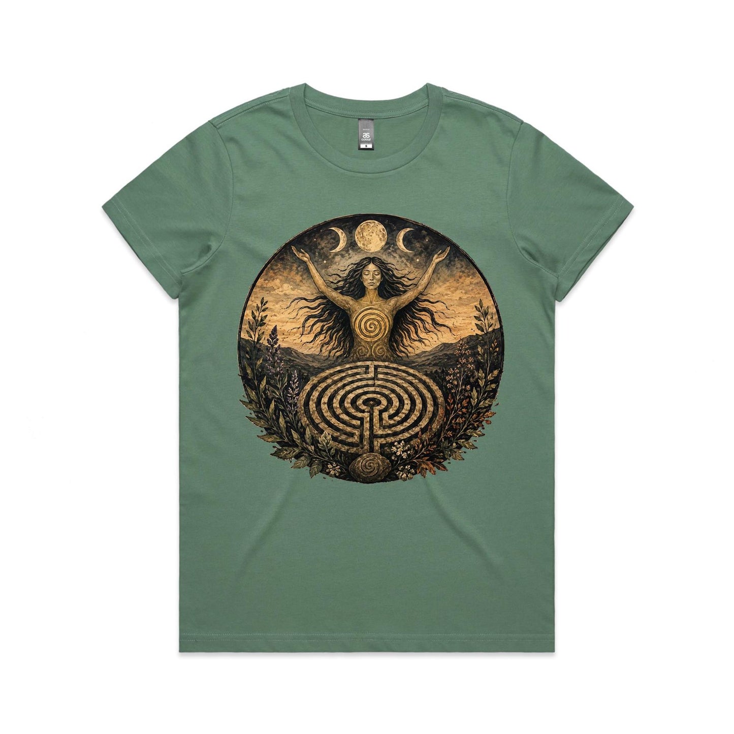 Goddess of the Labyrinth T-Shirt | Goddess Graphic Tee
