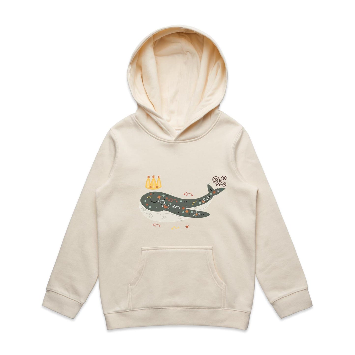 Kid's Earthfolk Hoodie - Cosmic Dream Whale