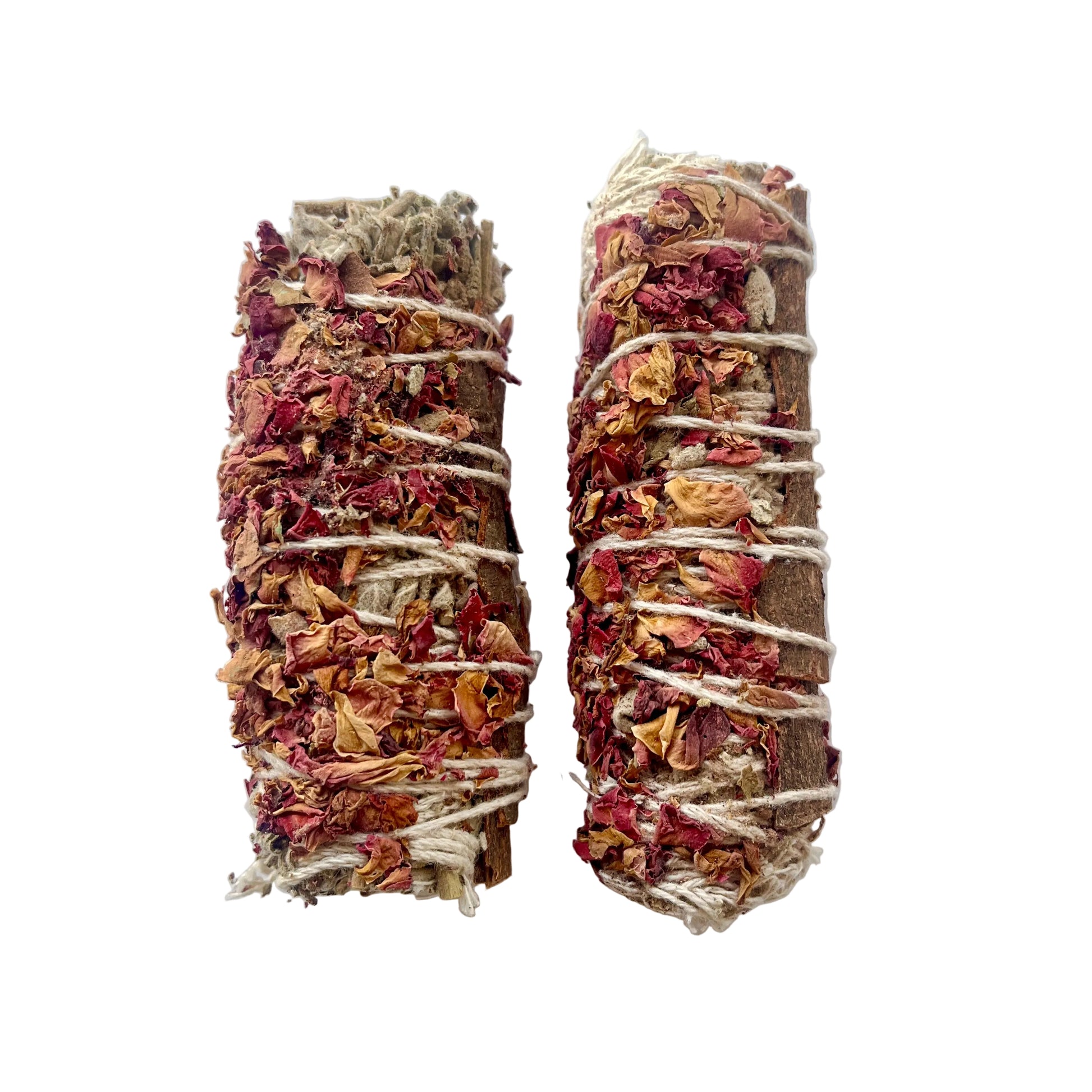 rose cinnamon smudge stick