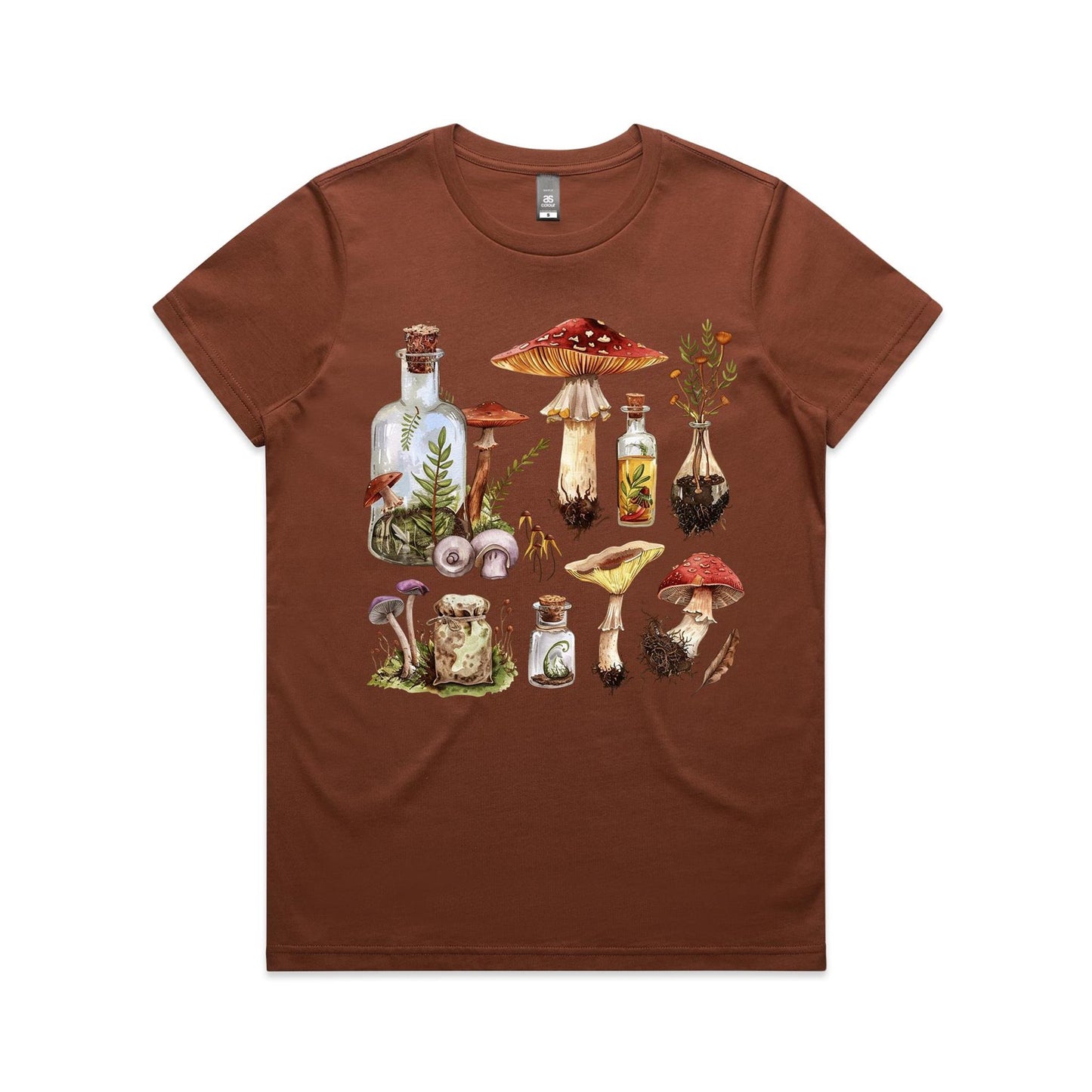 Women's Earthfolk T-shirt - Mushroom Potions