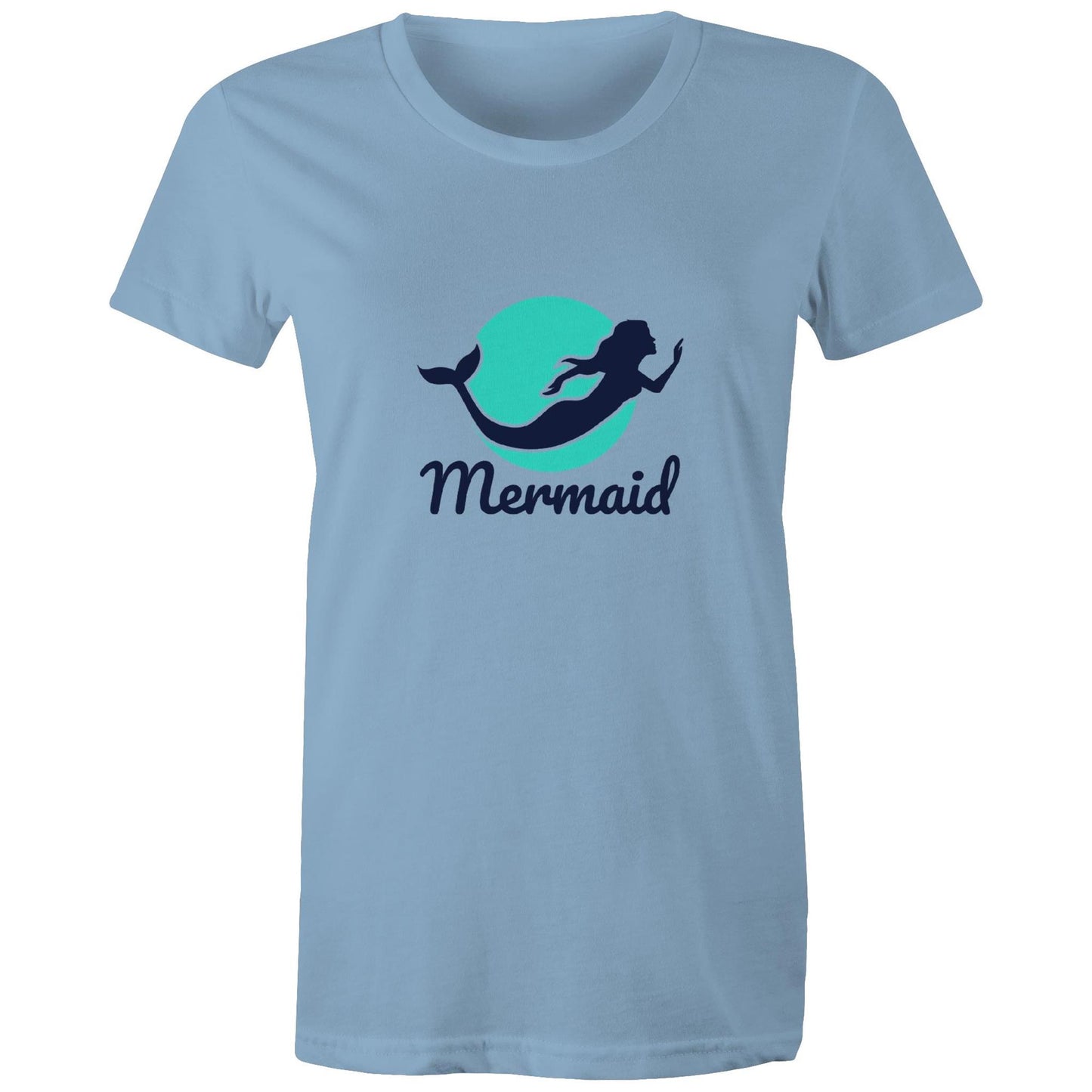 Women's Earthfolk Printed T shirt - Mermaid