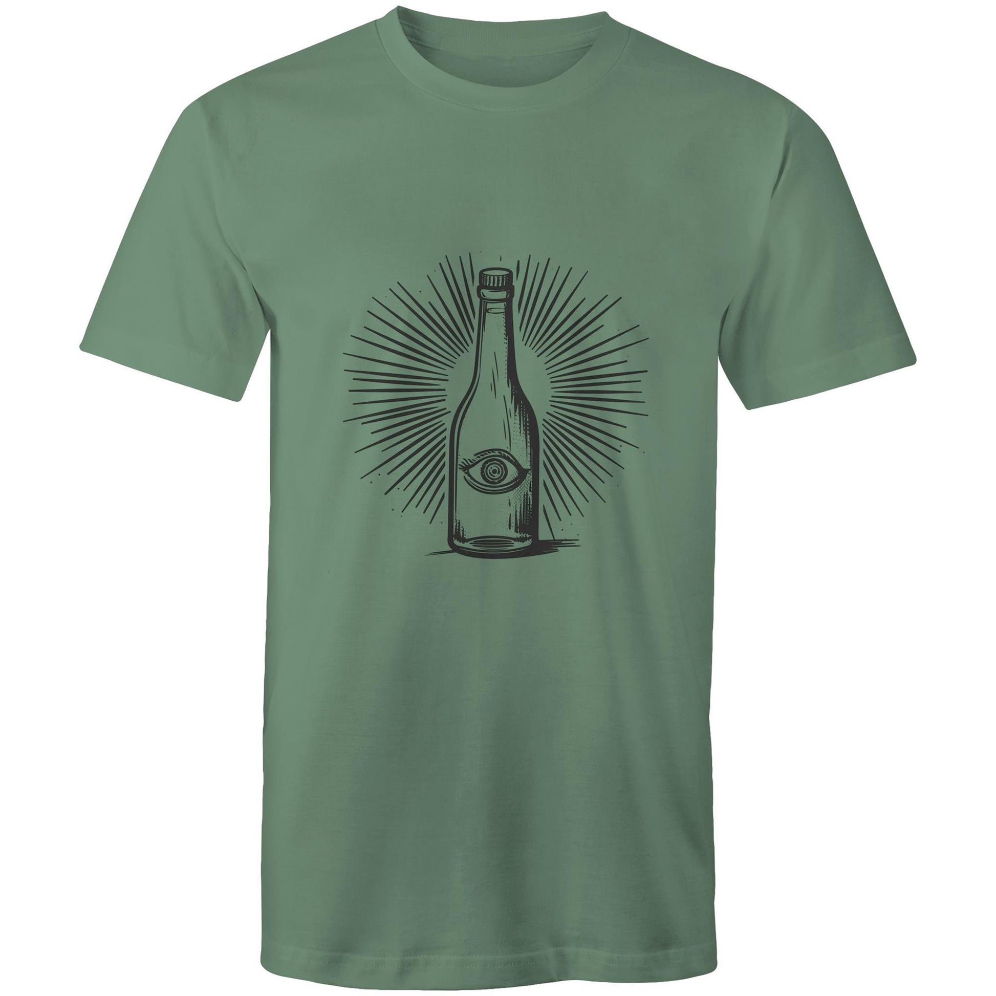 Men's Funny Beer Graphic T-Shirt | I've Seen the Light Beer Print
