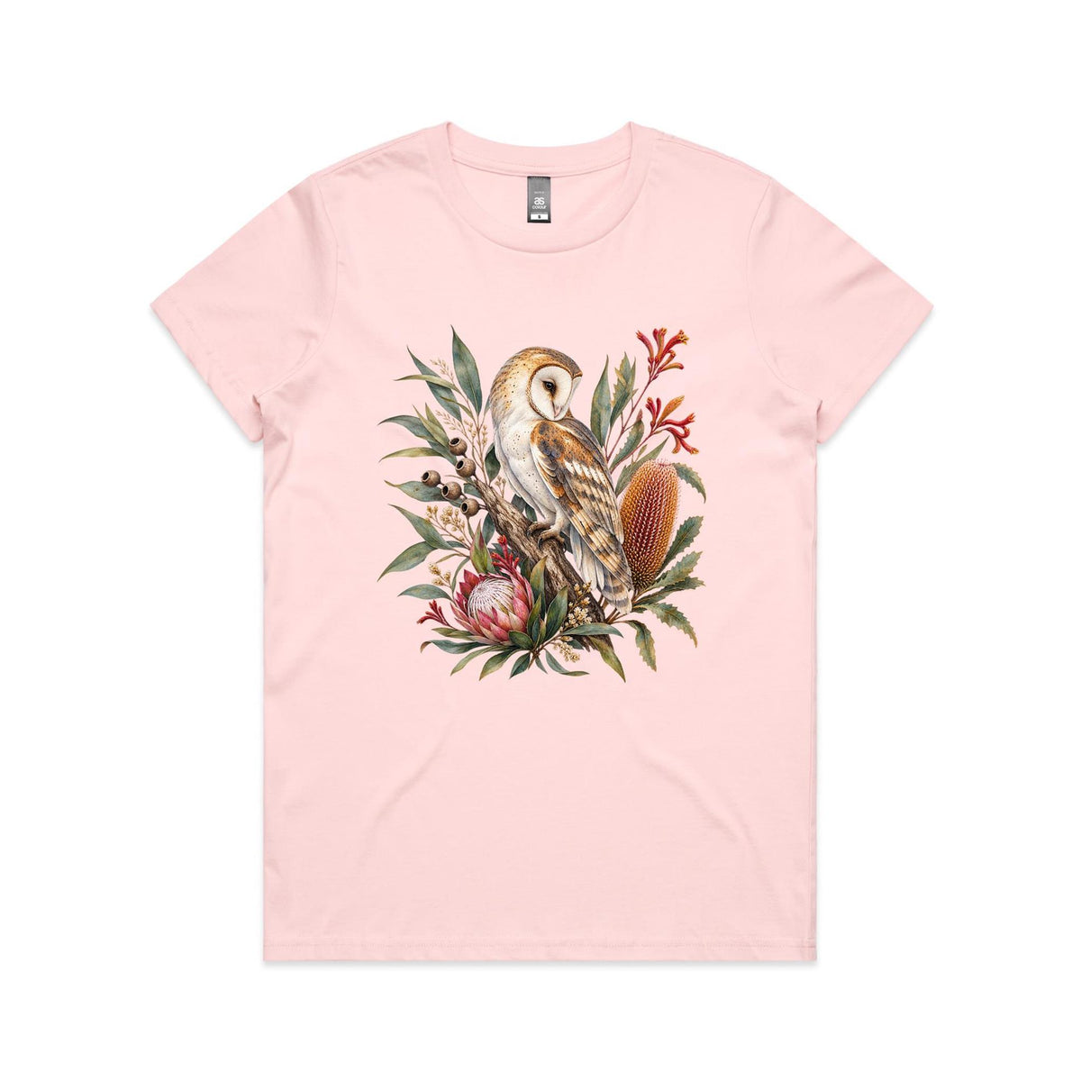 Women's Owl Botanical T-shirt