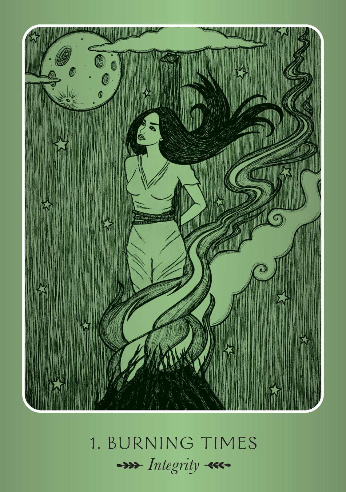 Wise Woman Oracle : Reconnect with She who Knows - The Crescent Moon