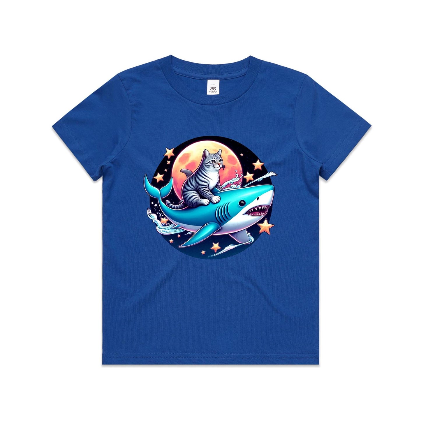 Kids Earthfolk Space Kitten T-shirt