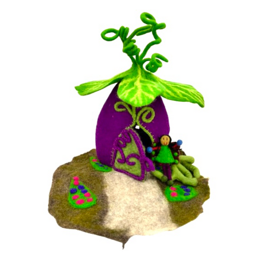 Felt Fairy House - Amethyst Eve
