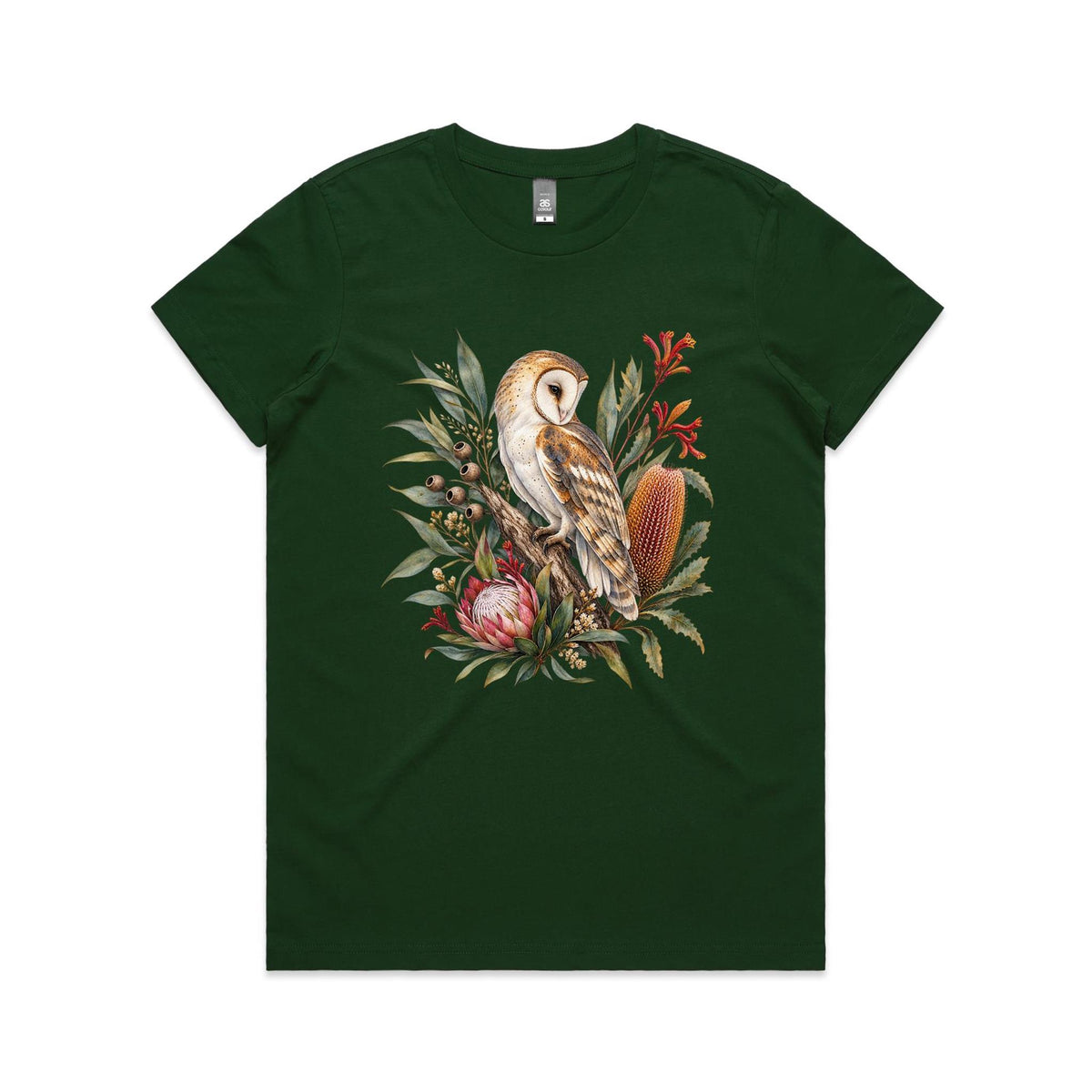 Women's Owl Botanical T-shirt