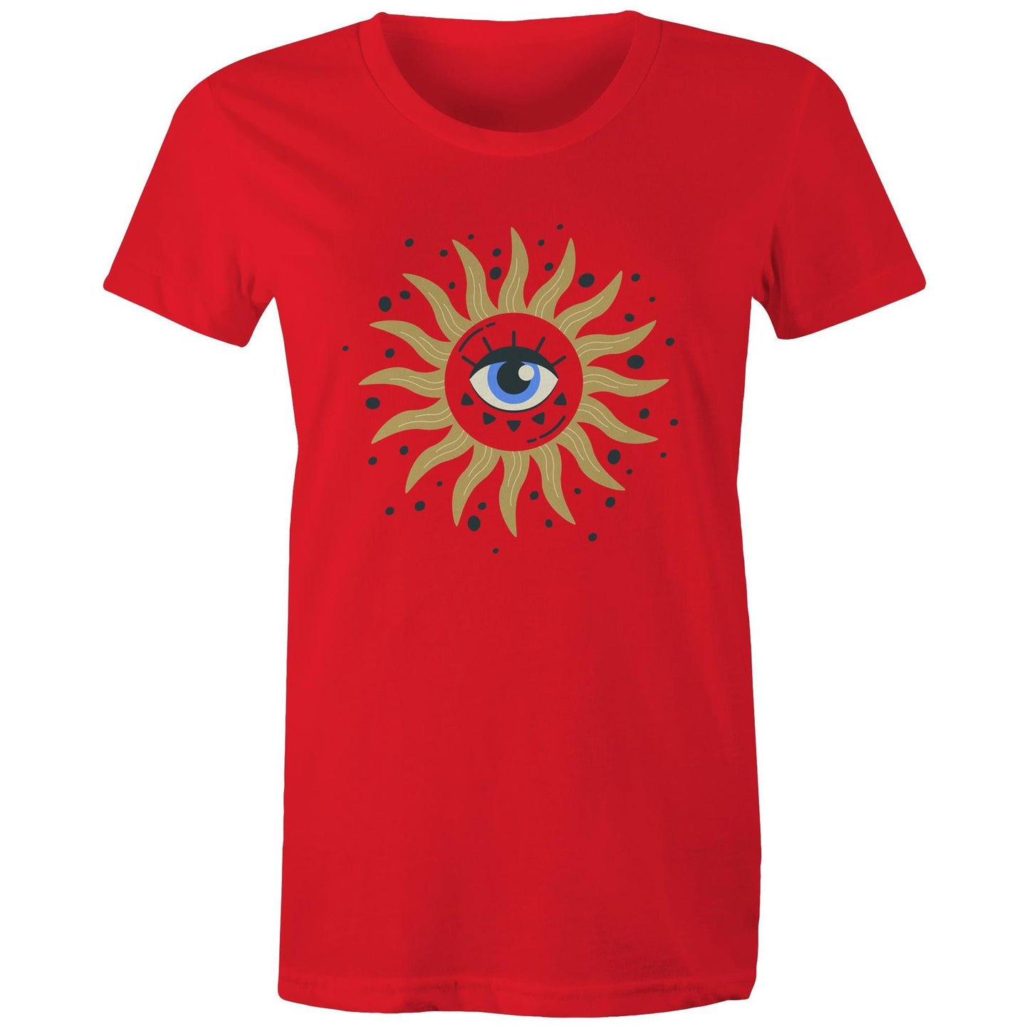 Women's earthfolk T shirt - Eye to the Soul