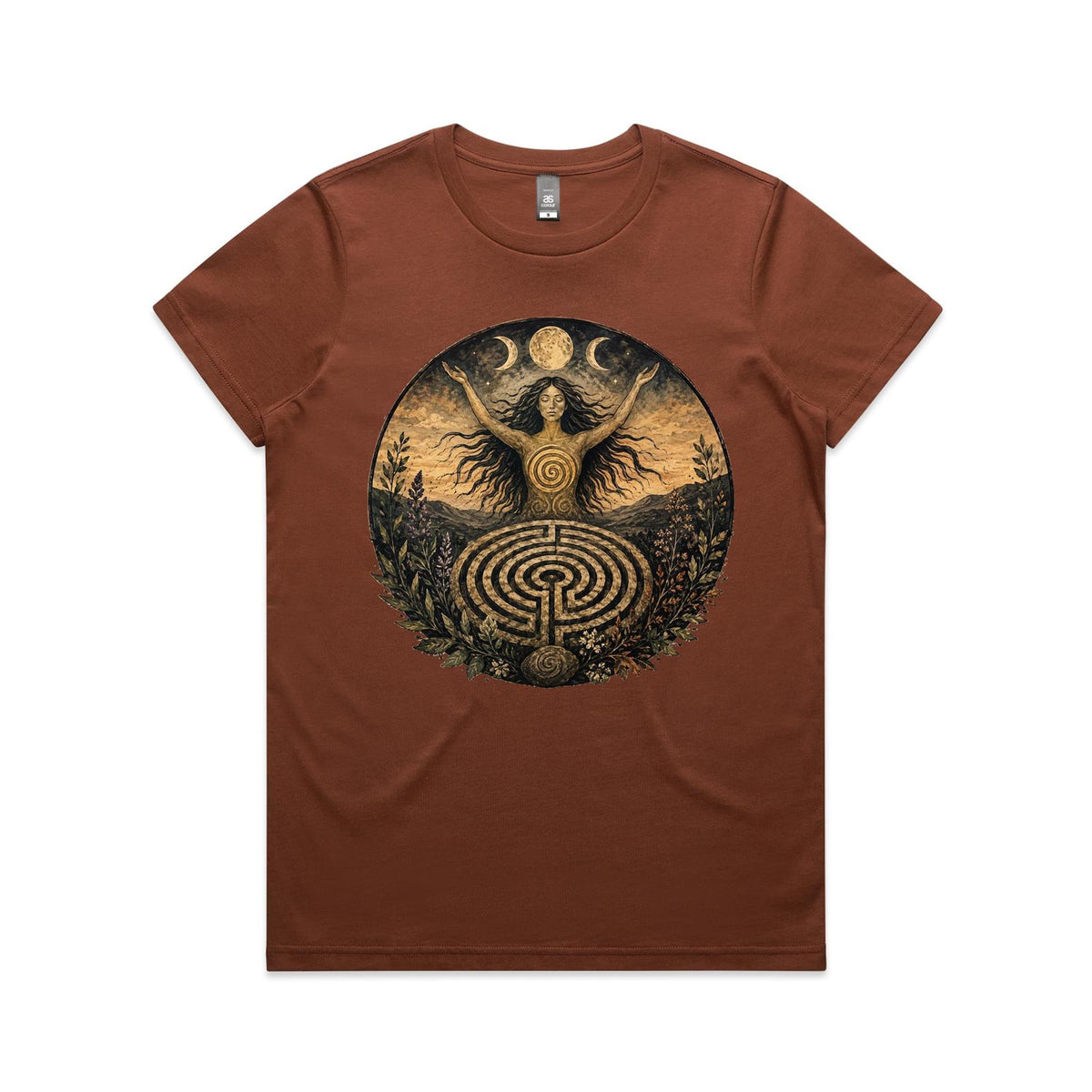Goddess of the Labyrinth T-Shirt | Goddess Graphic Tee
