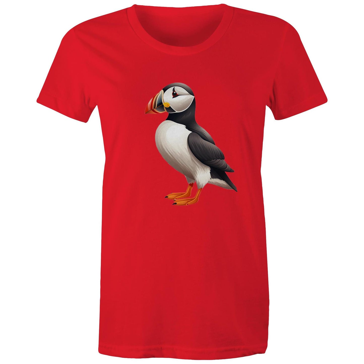 Women's Earthfolk Printed T shirt - Puffin