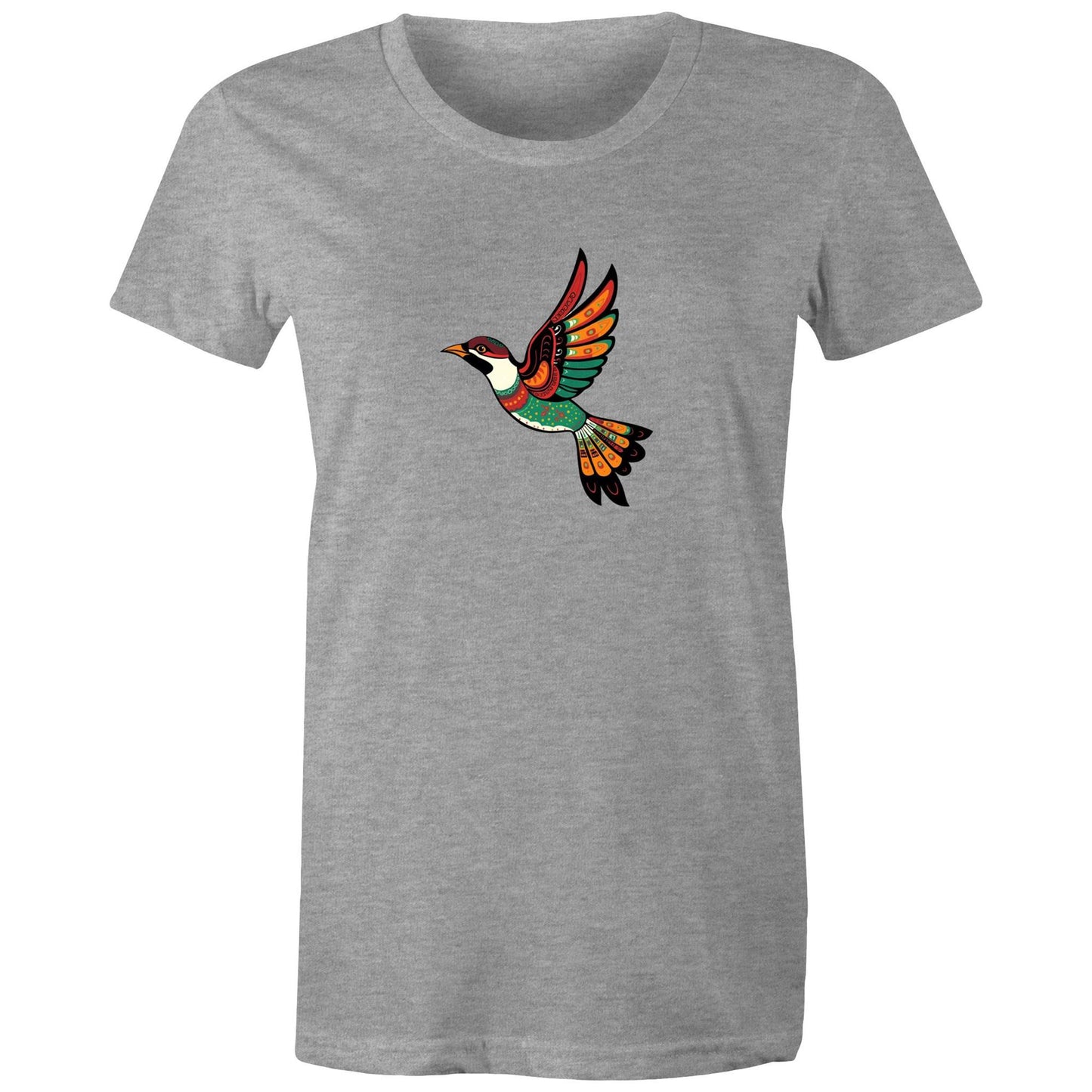 Women's Earthfolk T shirt - Song Bird