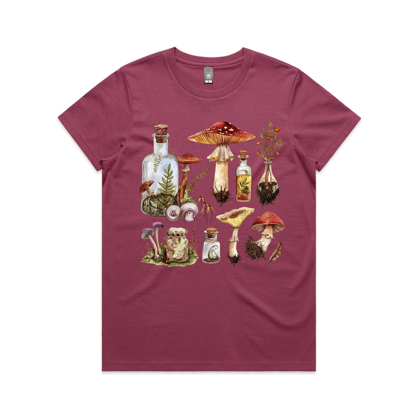 Women's Earthfolk T-shirt - Mushroom Potions