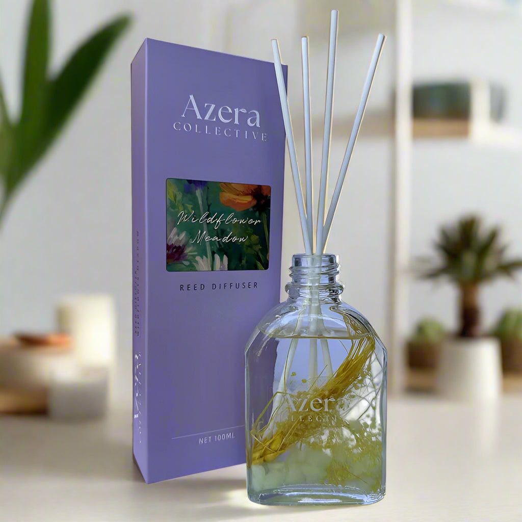 Reed Diffuser - Wild Flower Meadow - The Crescent Moon
