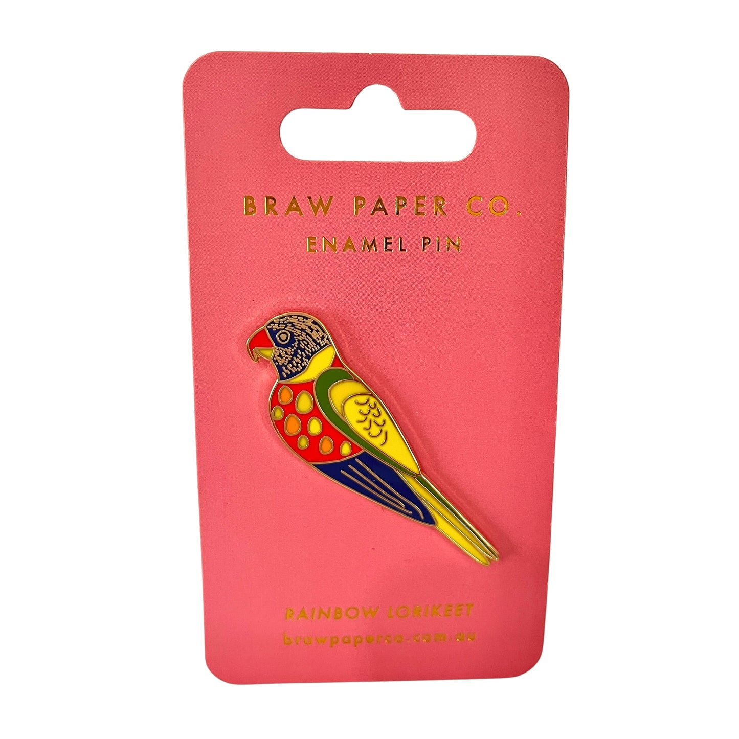 Rainbow Lorikeet Enamel Pin