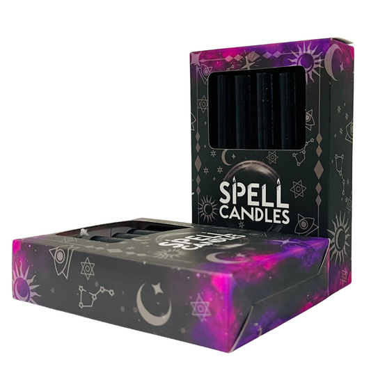 Ritual Spell Candles - Black - Protection
