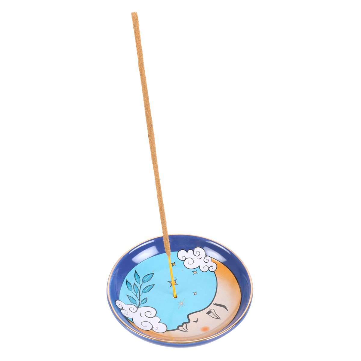 Ceramic Incense Holder - Celestial Moon