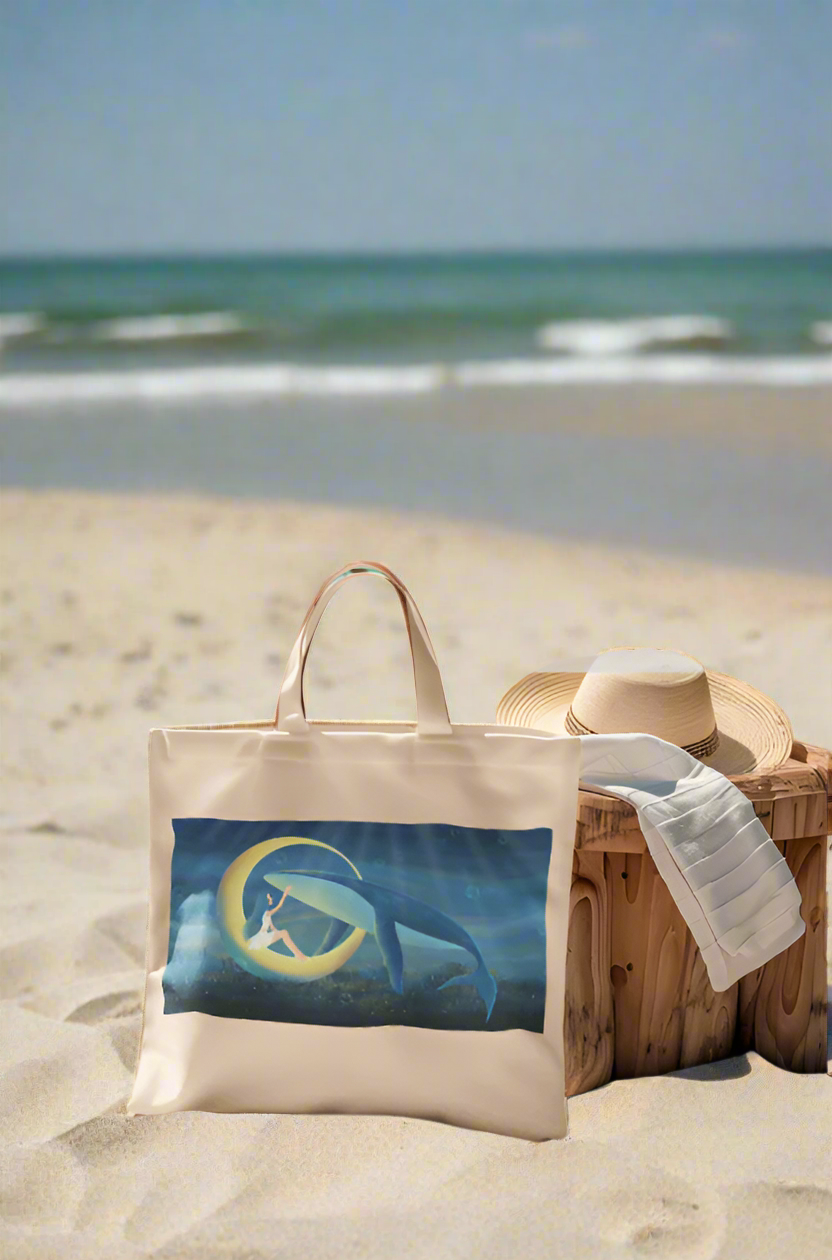 Earthfolk Canvas Tote Bag - Healing Oceans