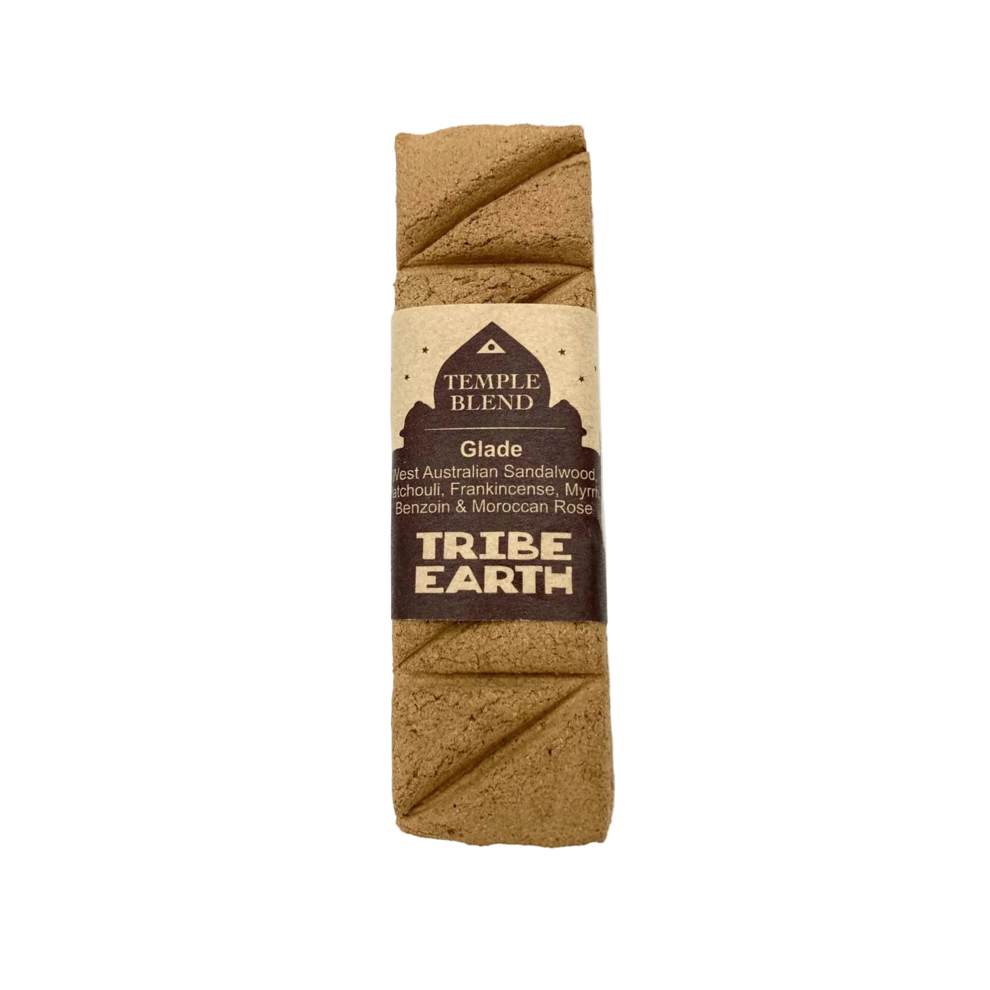 Sandalwood & Resin Incense (Glade Temple Blend) - Tribe Earth