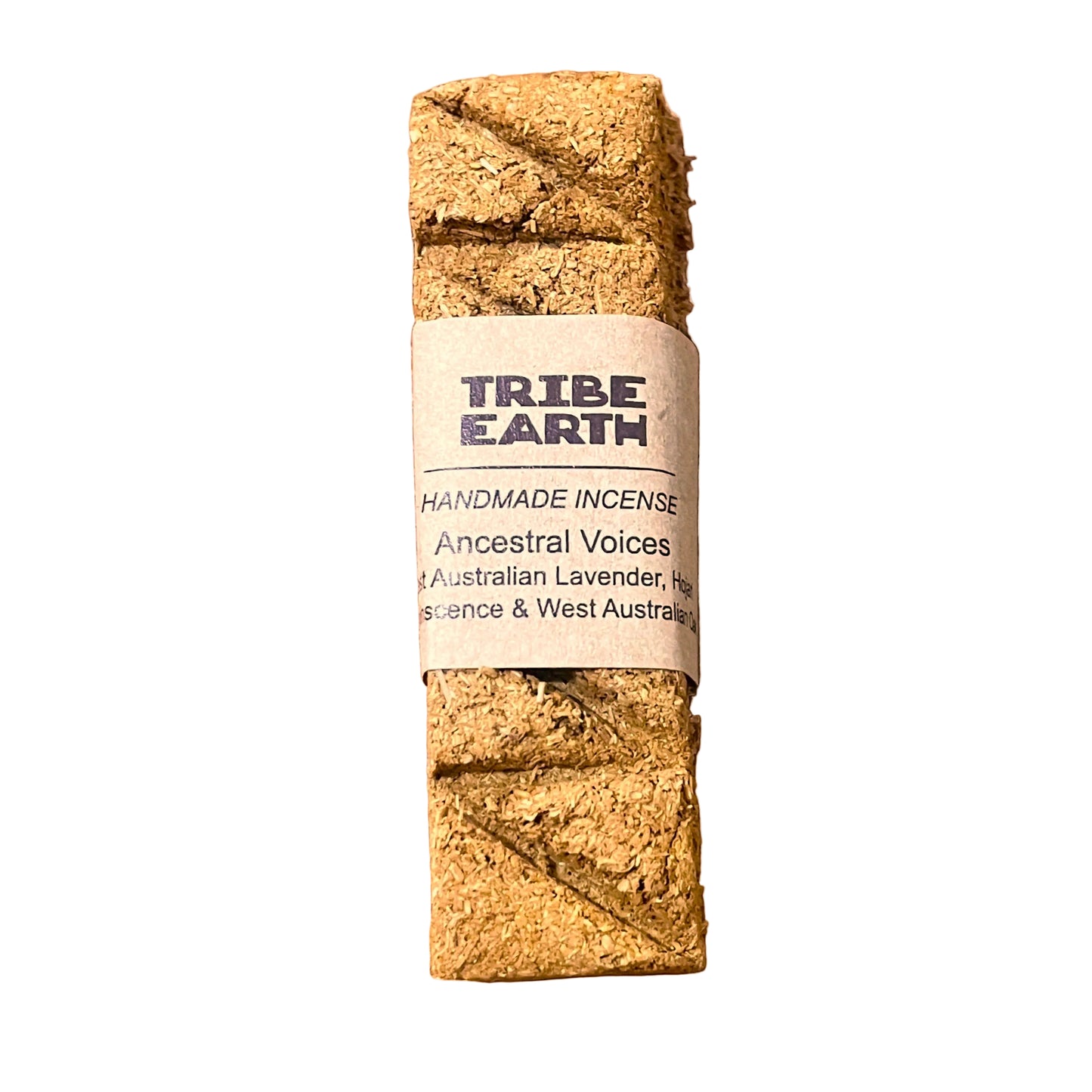 Tribe Earth handmade incense stick on a white background