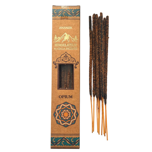 Ananda Smudging Incense - Opium - The Crescent Moon