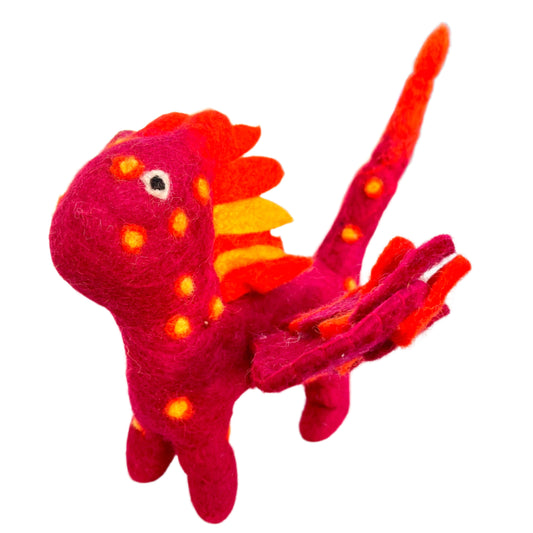 felt fire dragon felt toys