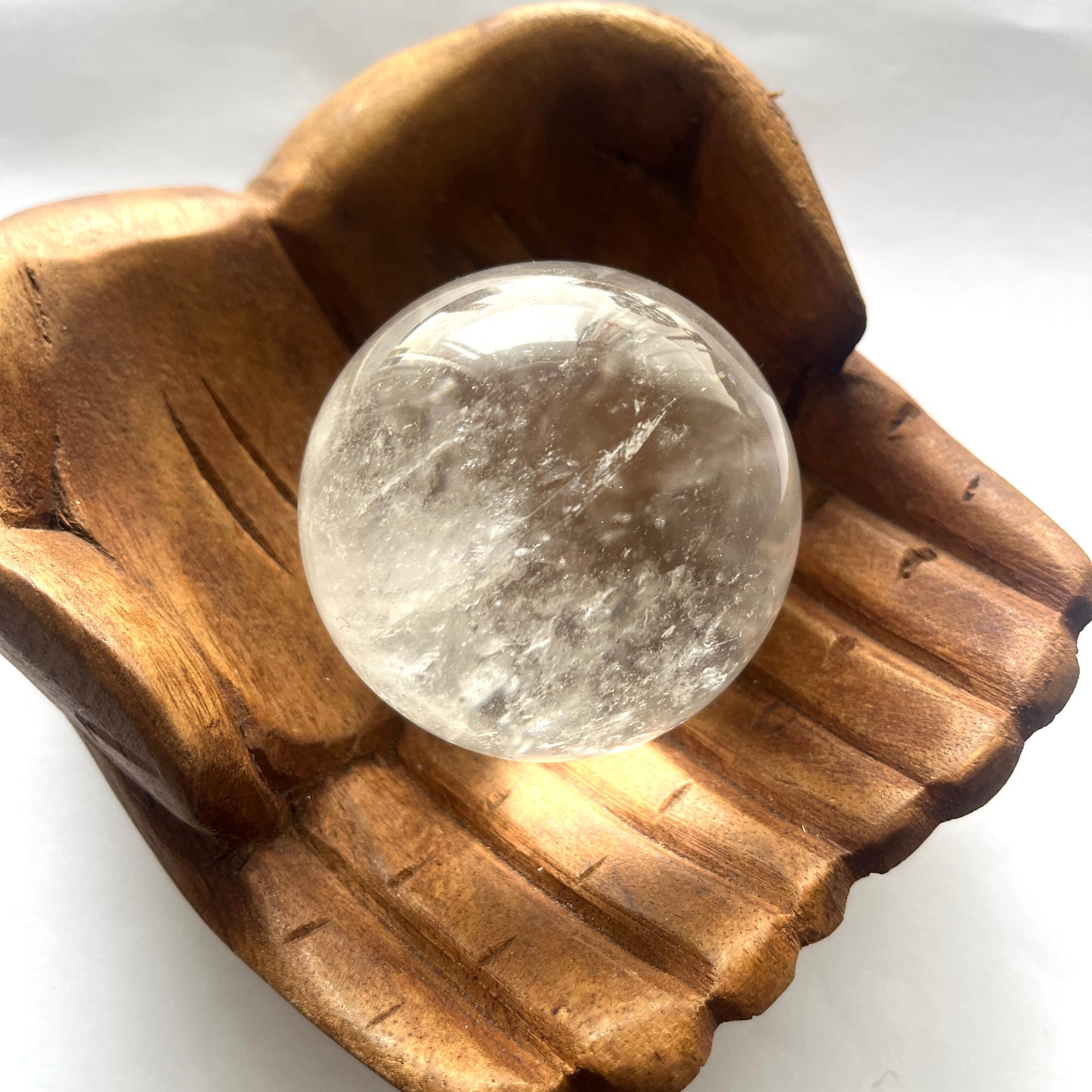 Clear Quartz Crystal Sphere - 5cm- 271gm