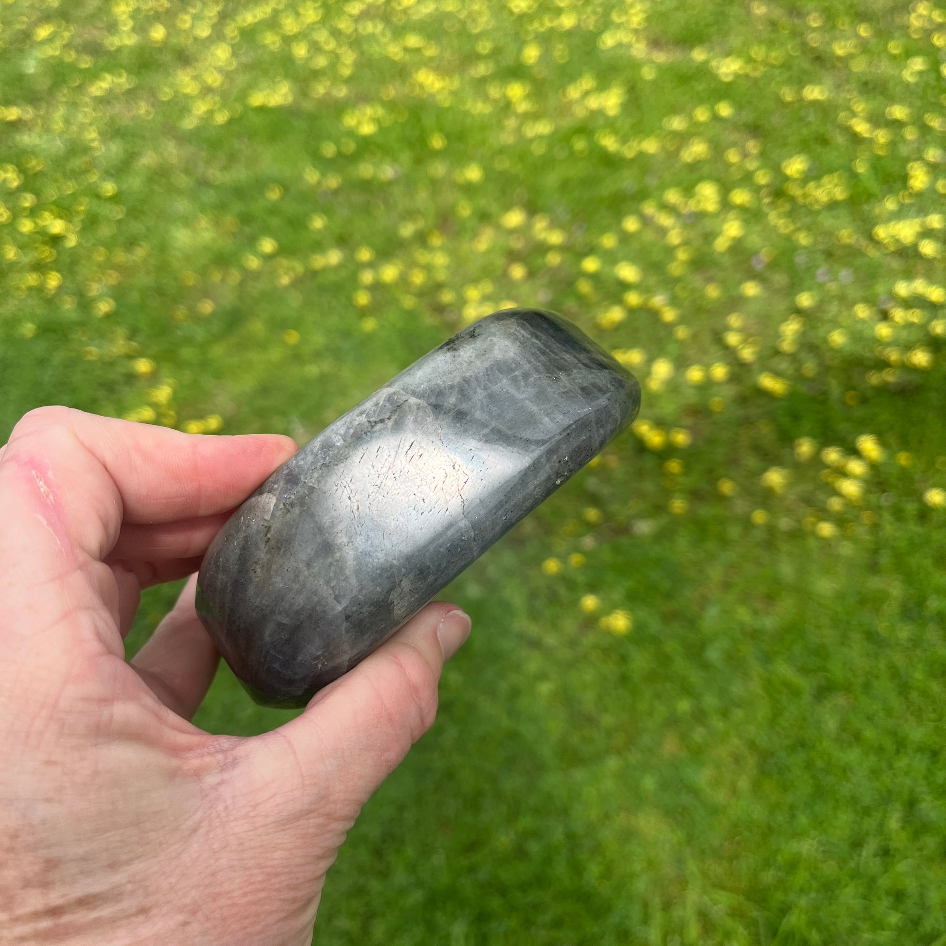 Labradorite polished crystal
