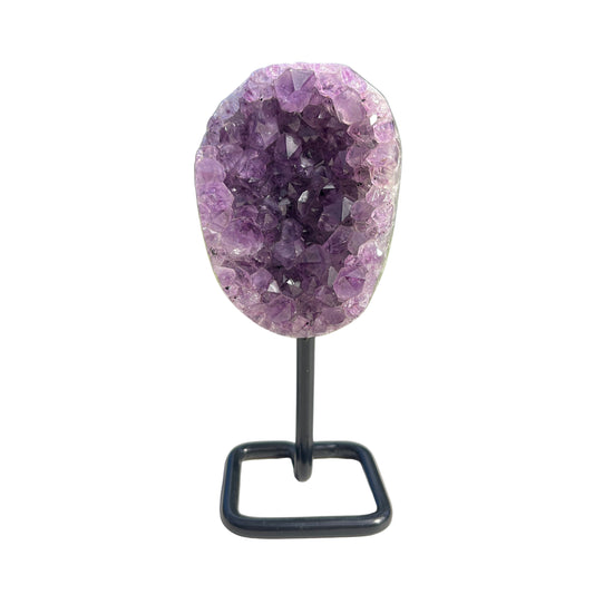 Amethyst Crystal Geode on Stand | Natural Healing for your Home