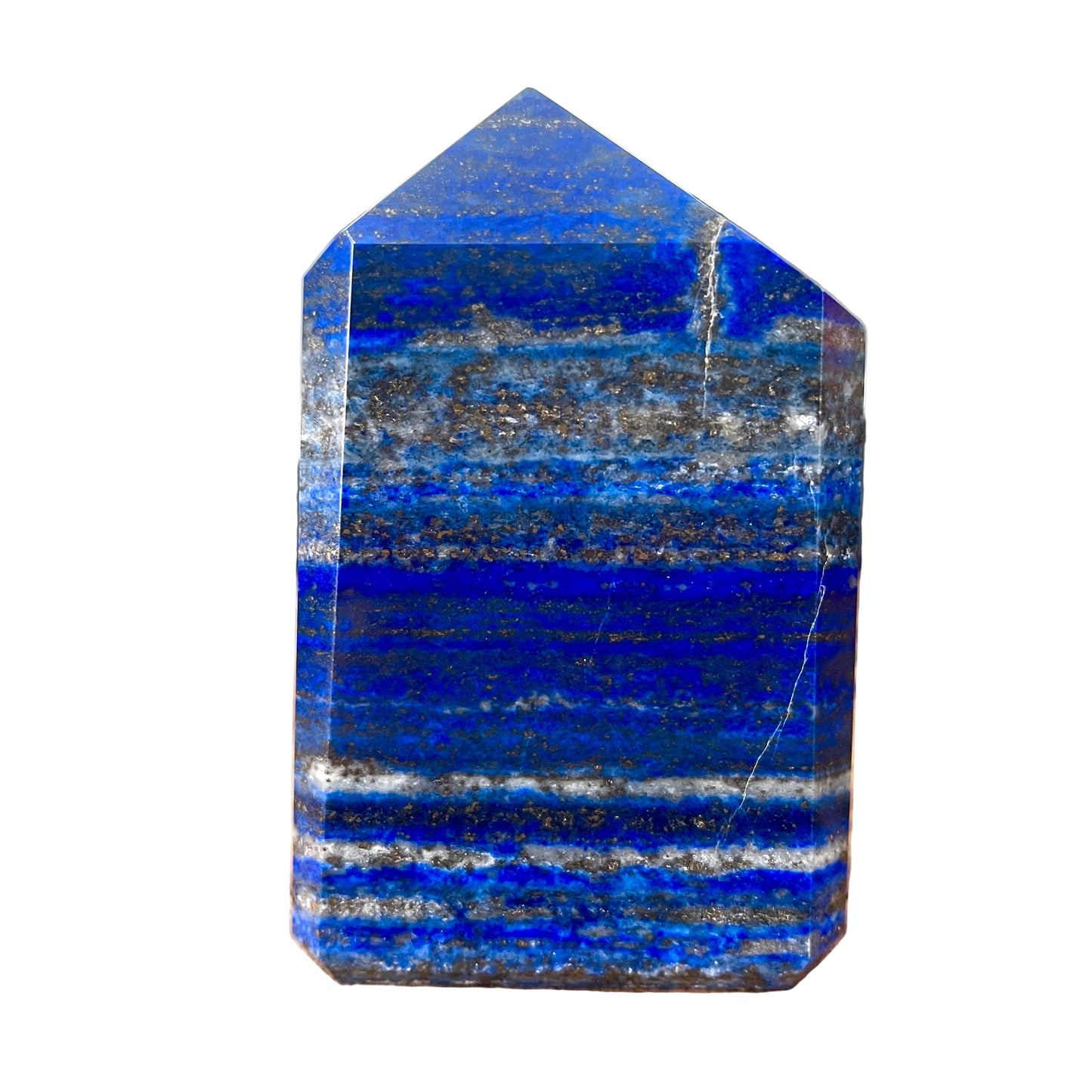 Lapis lazuli crystal tower 