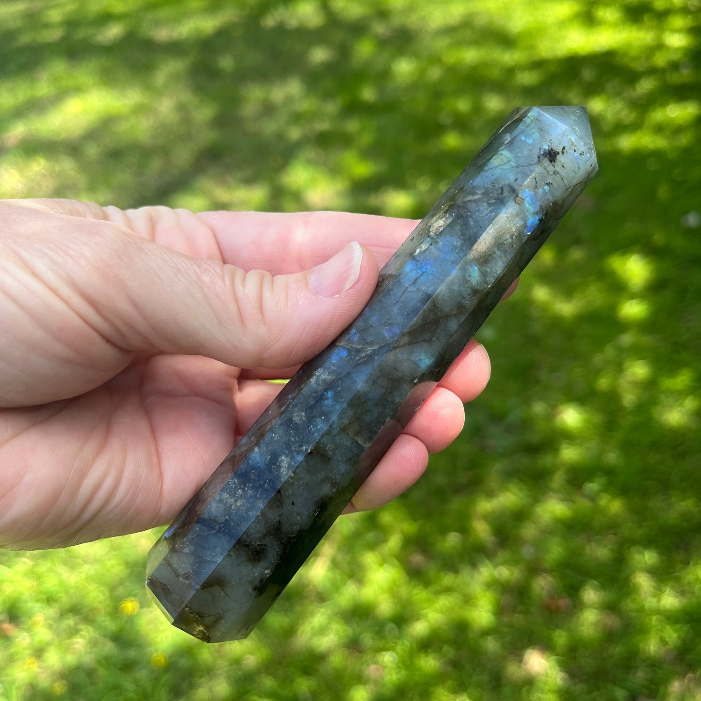 Labradorite Crystal Tower 134gm