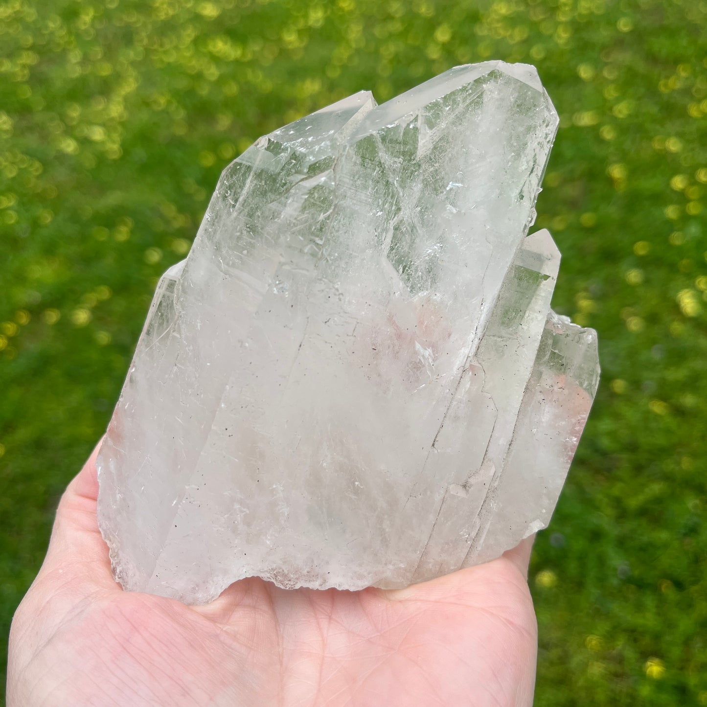 Clear Quartz Cluster - Rough/Natural - 473gm