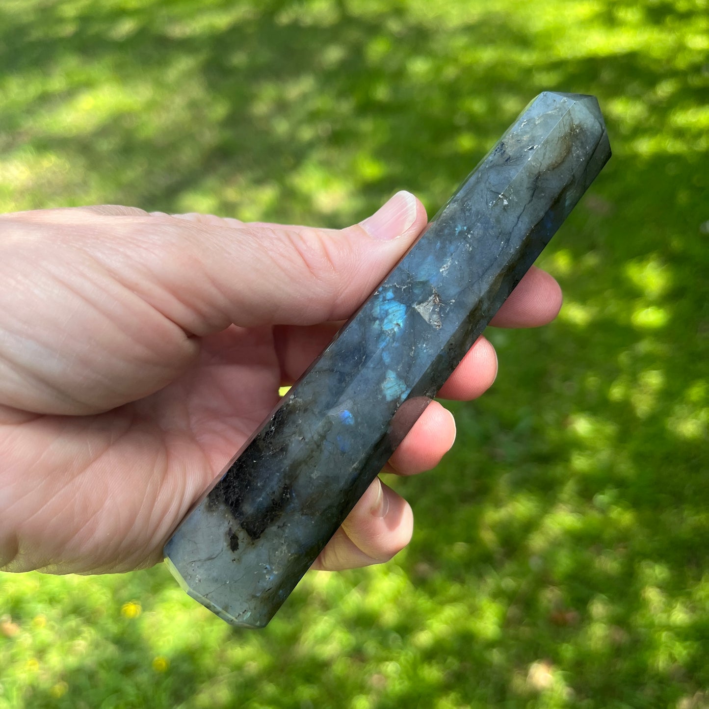 Labradorite Crystal Tower 134gm