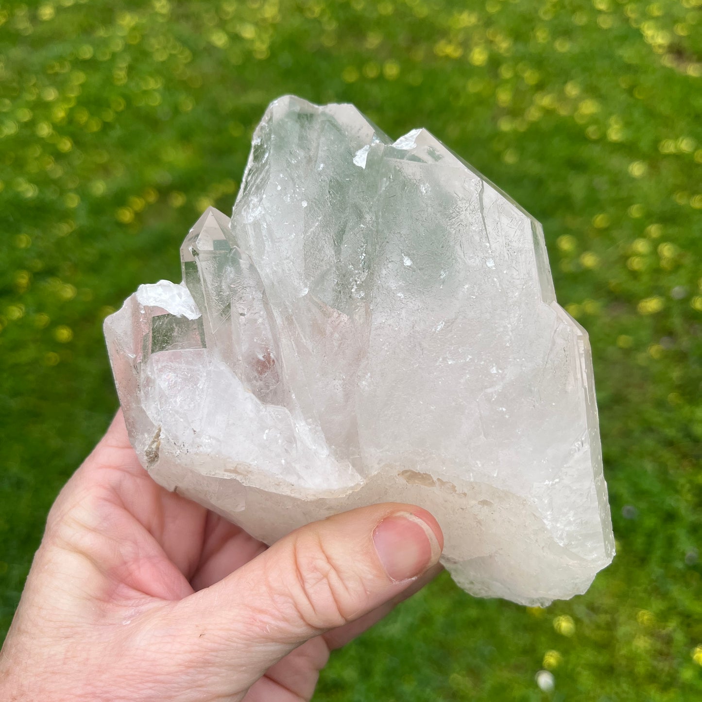 Clear Quartz Cluster - Rough/Natural - 473gm