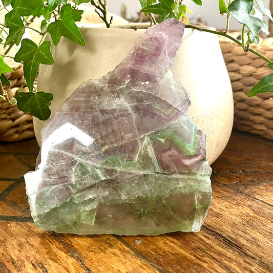 rainbow fluorite crystals