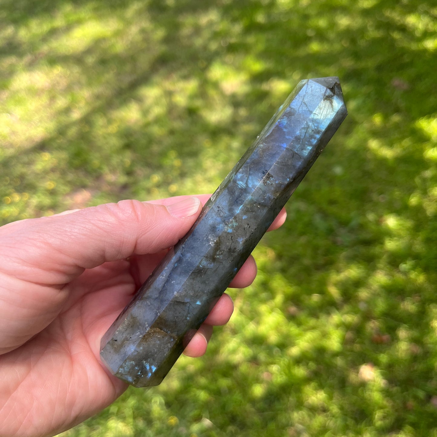 Labradorite Crystal Tower 134gm