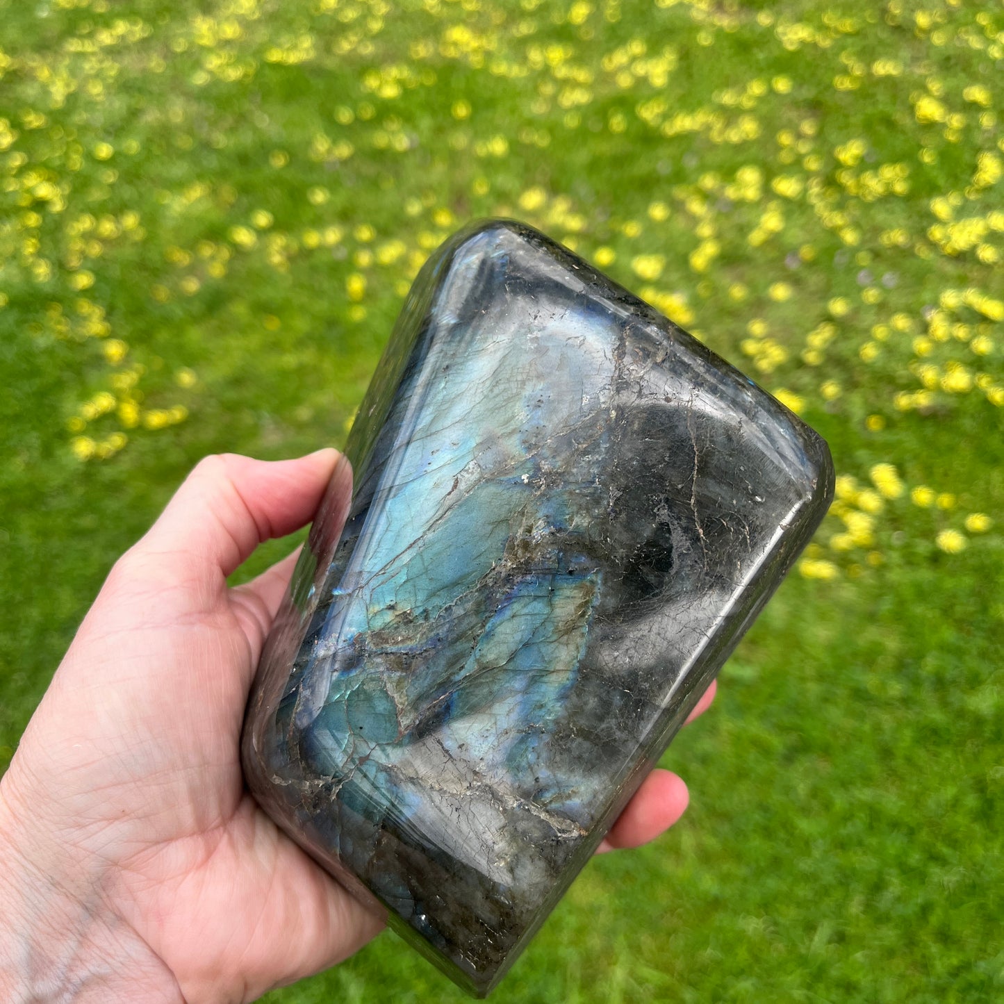 Labradorite Crystal - Polished Freeform 1.48kg