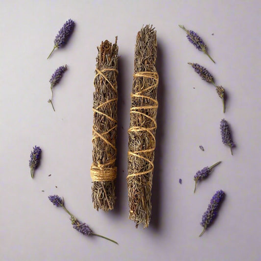 Lavender smudge stick