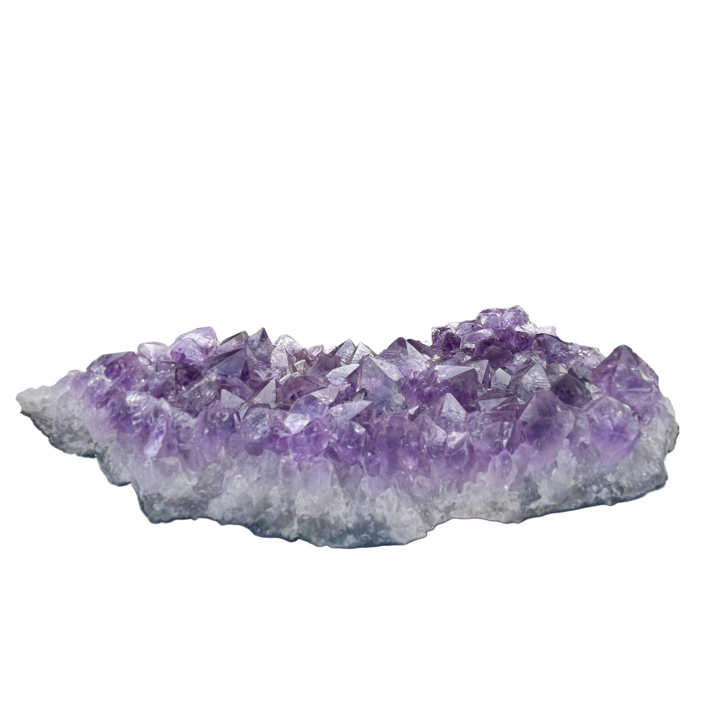 Amethyst crystal cluster 