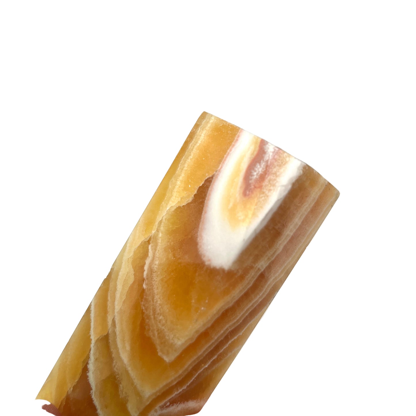 Banded Calcite Tower 298gm