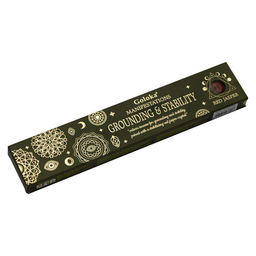 Goloka Manifestation Incense – Grounding and Stability with Red Jasper