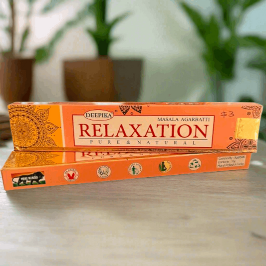 Relaxation incense from Deepika