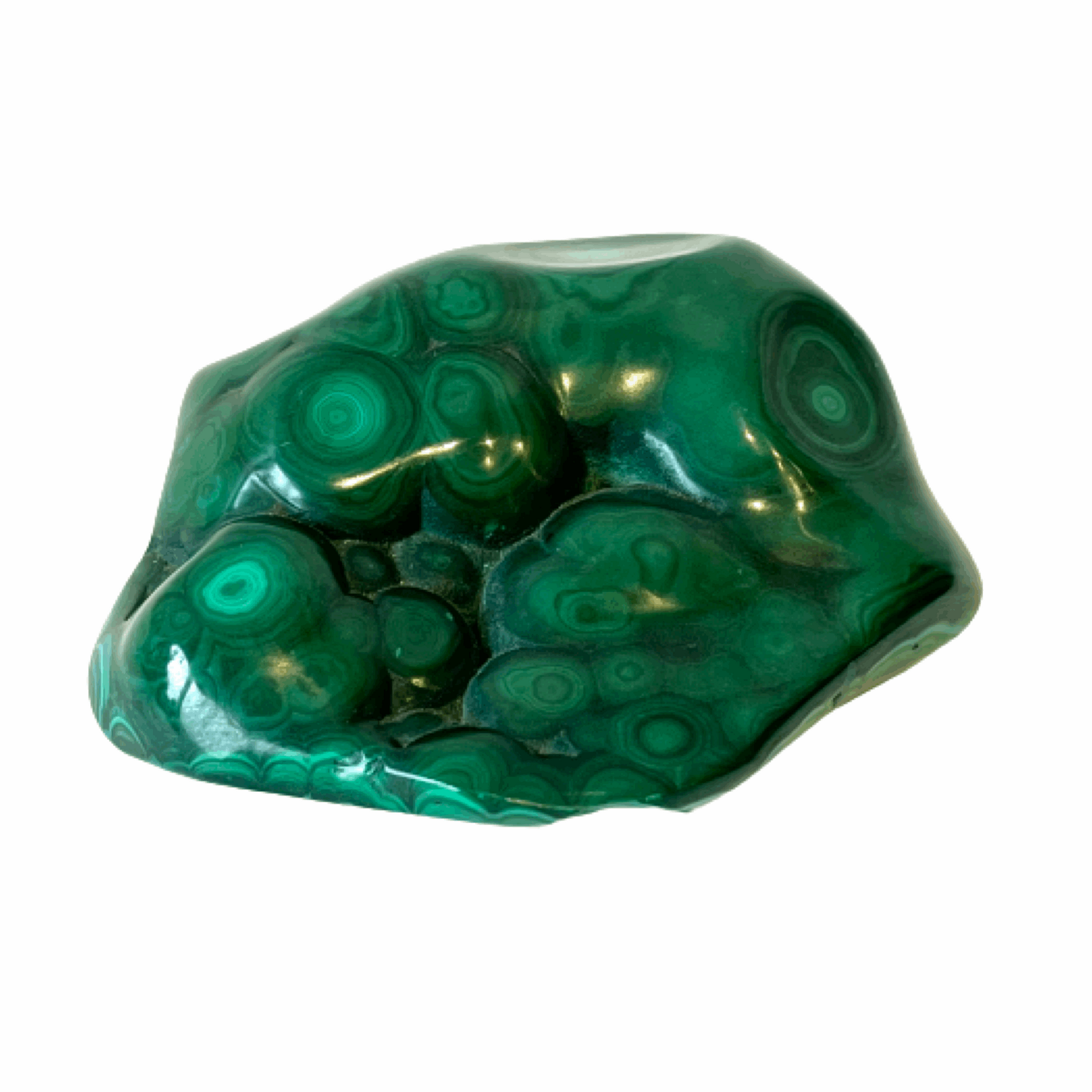 Polished malachite - ethically sourced crystals Australia 