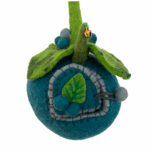 felt fairy pod