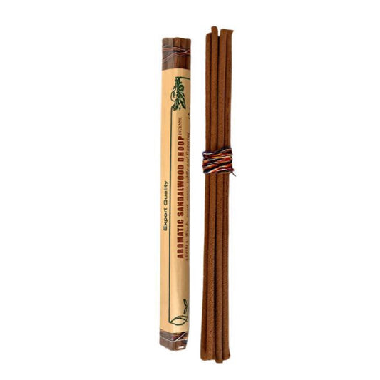 Sandalwood Dhoop Incense - Handmade In Nepal - The Crescent Moon