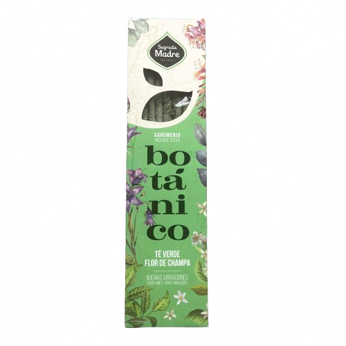 Sagrada Madre Botanical Incense Green Tea Champa