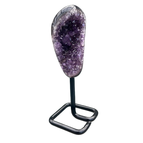 Amethyst Geode on stand | Natural Healing Crystals