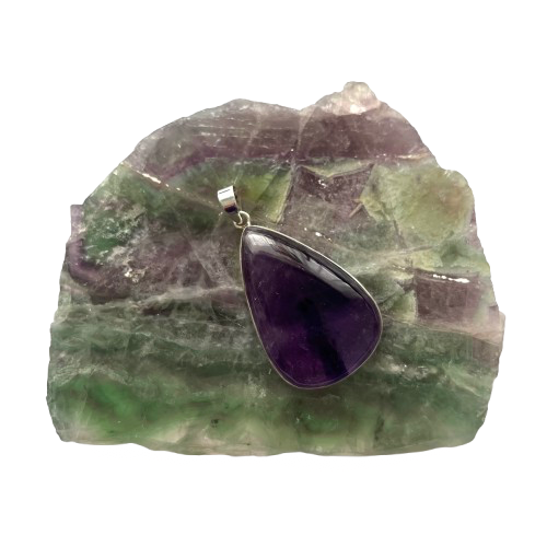 Sterling Silver Amethyst Pendant