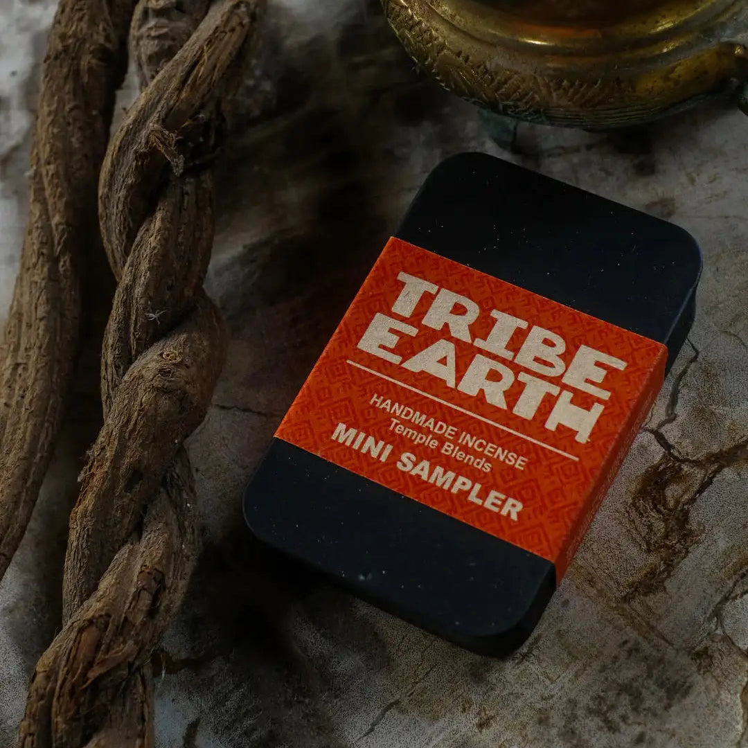 Tribe Earth Temple Blends Incense Sampler tin