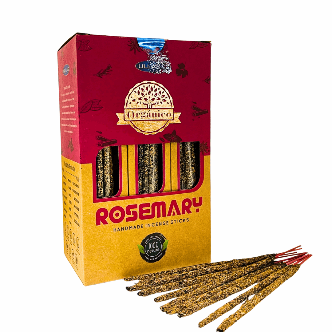 Ullas Organico Rosemary Incense - The Crescent Moon