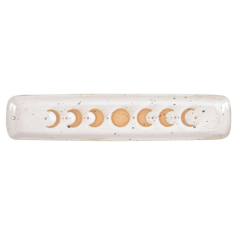 Ceramic Incense Holder - Moon Phase